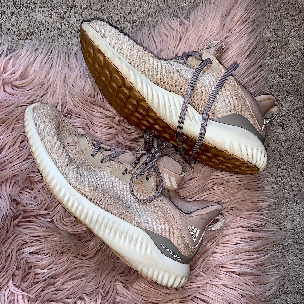 Nude Adidas sneakers